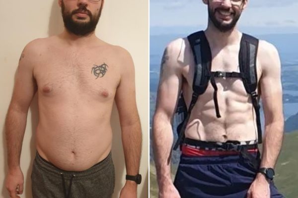 Before & After Fitness Journey