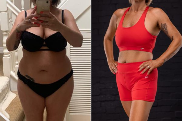 Before & After Fitness Journey