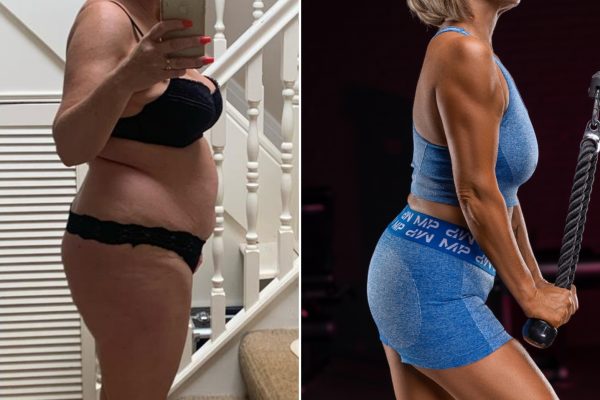 Before & After Fitness Journey