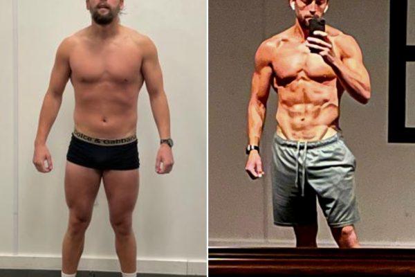 Before & After Fitness Journey